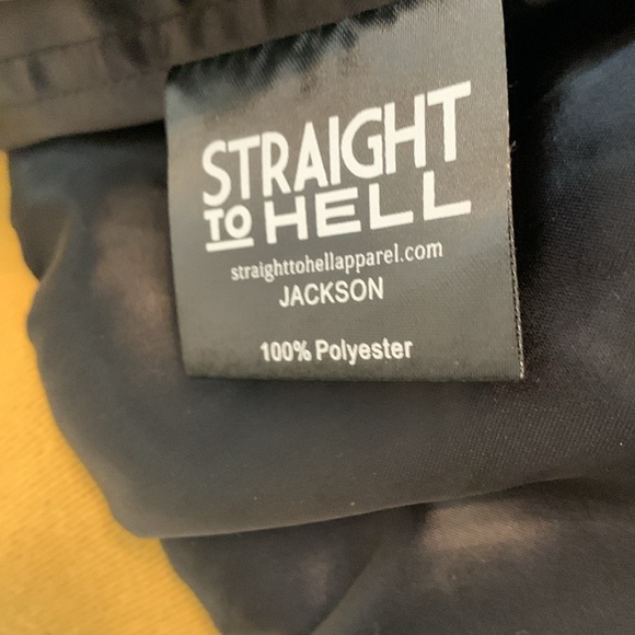 Straight to hell Mens Jackson Jacket - Picture 13 of 13